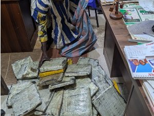 Tema Police Arrest Trader with 37 Slabs of Suspected Indian Hemp