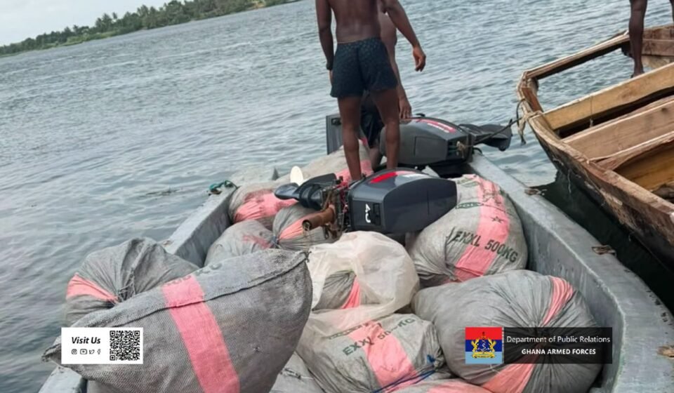 Marine Police Intercept Canoe Loaded With 2,030 Slabs of Suspected Cannabis at Ada