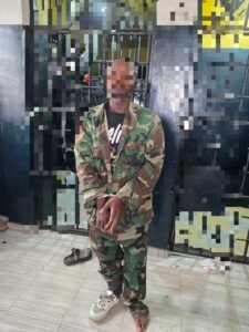 Tema Police Arrest Ex-convict For Impersonating Soldier 