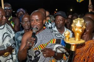 Osagyefo Roundabout Unveiled at Krisan, Ellembelle to Honour Dr. Kwame Nkrumah