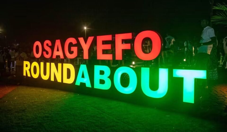 Osagyefo Roundabout Unveiled at Krisan, Ellembelle to Honour Dr. Kwame Nkrumah