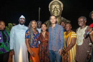 Osagyefo Roundabout Unveiled at Krisan, Ellembelle to Honour Dr. Kwame Nkrumah