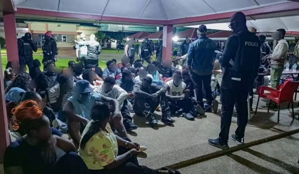 Police Arrest 64 Suspects And Recover Firearms In Achimota Operation