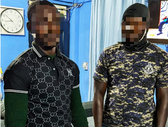 Two Fake Police Officers Arrested in Ashaiman
