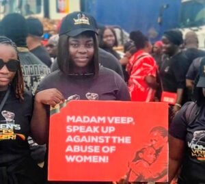 “Women’s Voices Matter” Protesters Hit The Streets Of Accra