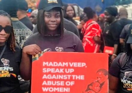 “Women’s Voices Matter” Protesters Hit The Streets Of Accra