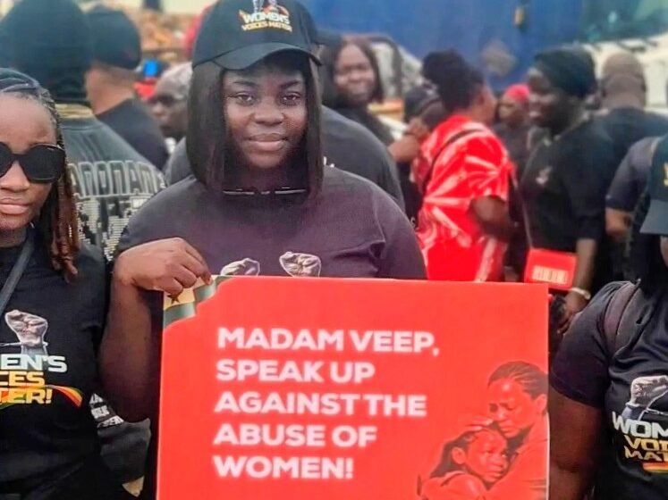 “Women’s Voices Matter” Protesters Hit The Streets Of Accra