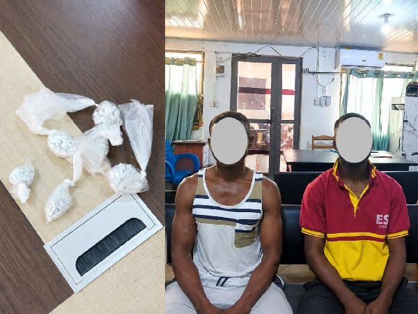 Two Arrested in Wa Over 192 Wraps of Suspected Cocaine