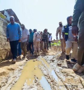 President Mahama Visits Hohoe Flood Victims After Bridge Collapse