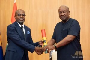 President Mahama Commissions Four New Ambassadors to Drive Ghana's Reset Agenda