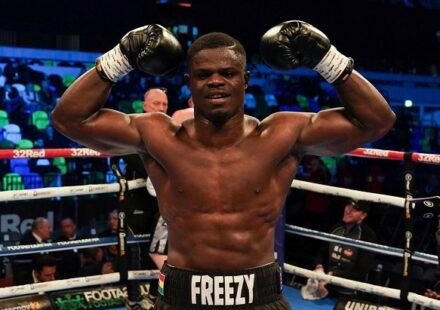 Freezy Macbones Beats Appah To Win WBO Africa Light Heavyweight Title In Lagos